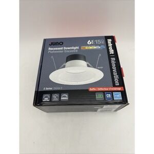 Juno Contractor Select 6 in. Selectable Integrated LED Retrofit White Recessed